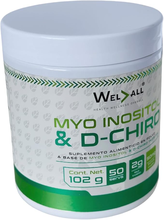 MYO & CHIRO INOSITOL 102.5 G (50 servicios)