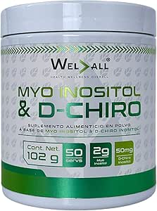 MYO & CHIRO INOSITOL 102.5 G (50 servicios)