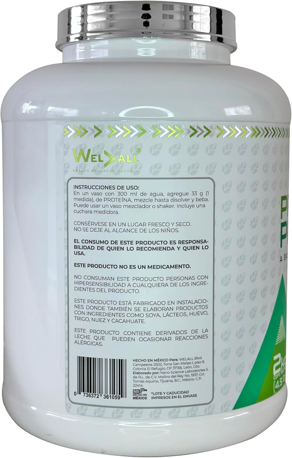 WELALL Proteína Proplus 4.5 lbs