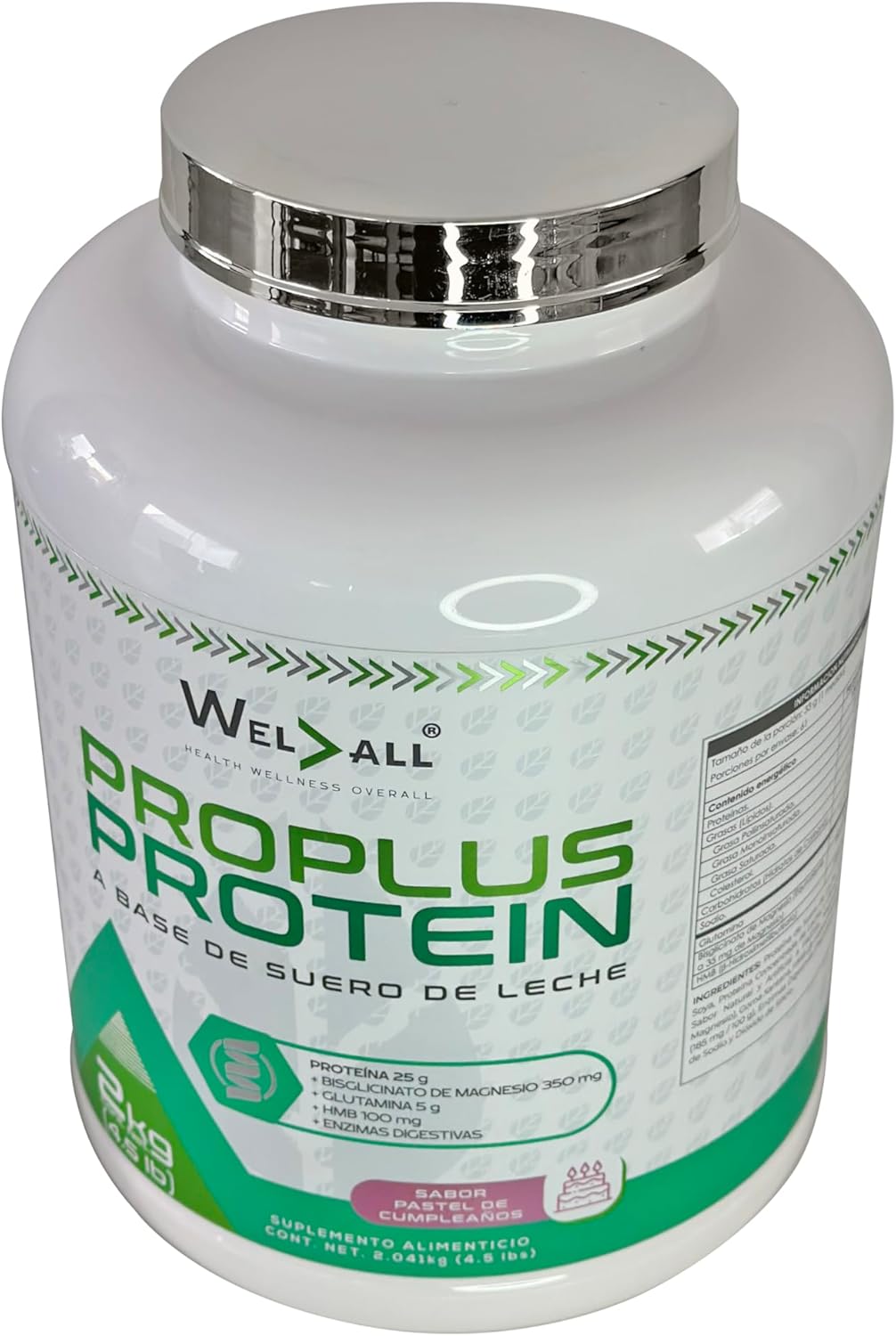 WELALL Proteína Proplus 4.5 lbs